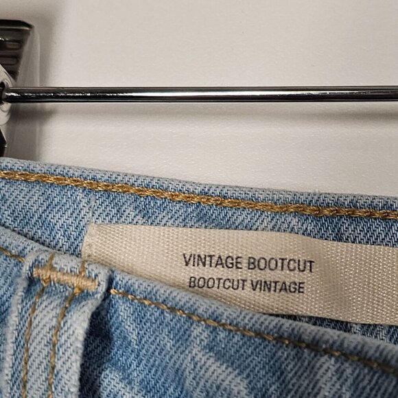 Universal Thread Vintage Bootcut Denim Jeans Hi-Rise Light Blue Plus Size 16x33R - Picture 7 of 14